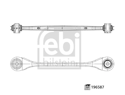 Control/Trailing Arm, wheel suspension